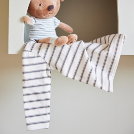 Dirkje newborn shirtje stripe offwhite