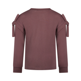 Koko noko sweater dropped shoulder purple