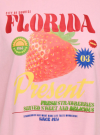 Kids ONLY t-shirt Bolette romance rose