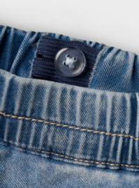 Name it baby Frose frill jeans medium blue