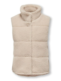 Kids ONLY bodywarmer KOGSANDRA TEDDY WAISTCOAT