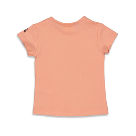 Feetje t-shirt zalm Papaya Punch