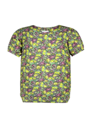 B.nosy Tilda printed top lemon