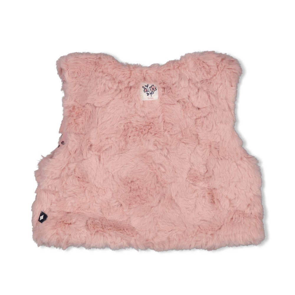 Feetje fake fur gilet Swanlake