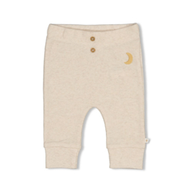 Feetje broek rib offwhite melange Over the Moon for you