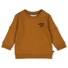 Feetje sweater bruin He Ho Dino