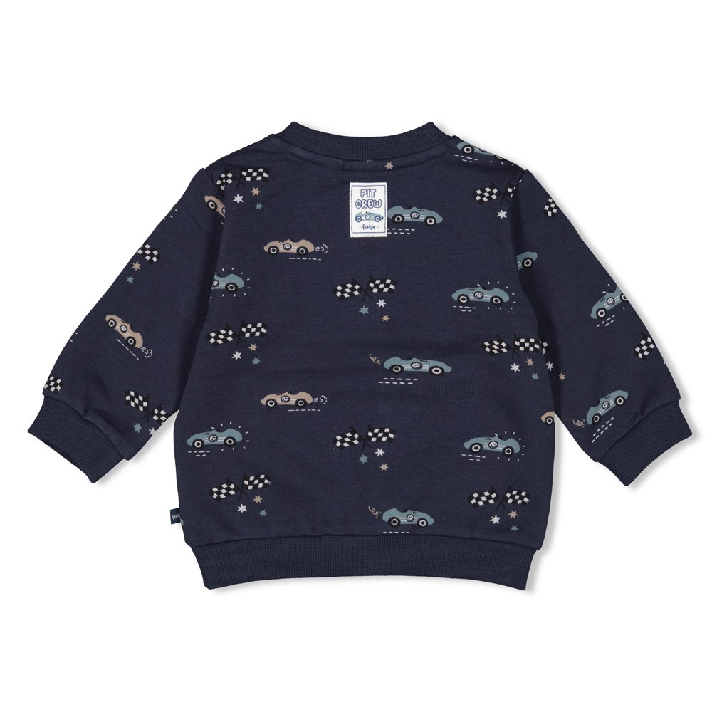 Feetje sweater aop Let's go!