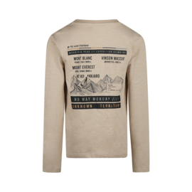 No Way Monday shirt light grey