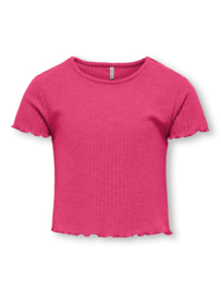 Kids ONLY t-shirt kogNELLA raspberry