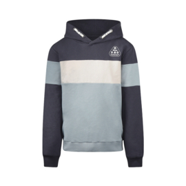 No Way Monday sweater with hood antracite