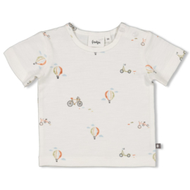 Feetje t-shirt aop Mini Adventurer