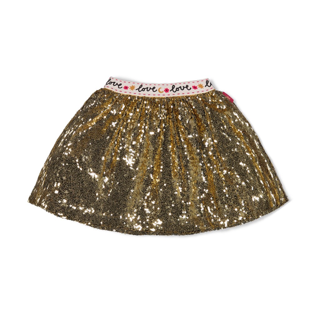 Jubel pailletten rok goud Shine Bright