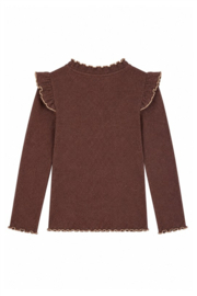 B.nosy girls longsleeve Tonya pott brown
