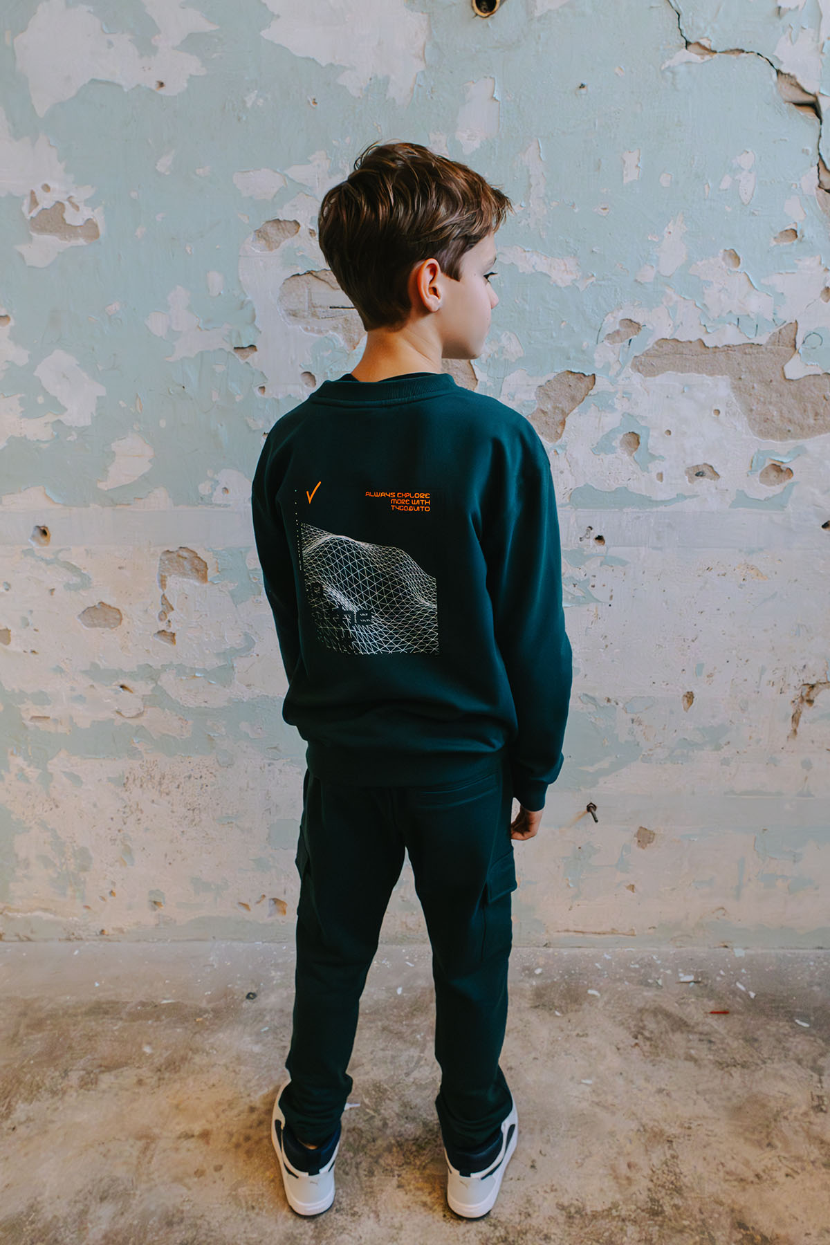 Tygo & Vito nextGen sweater Nate storm green
