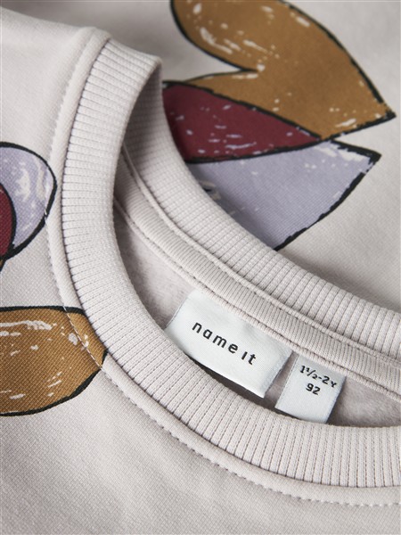 Name It Teart sweater brushed peyote melange