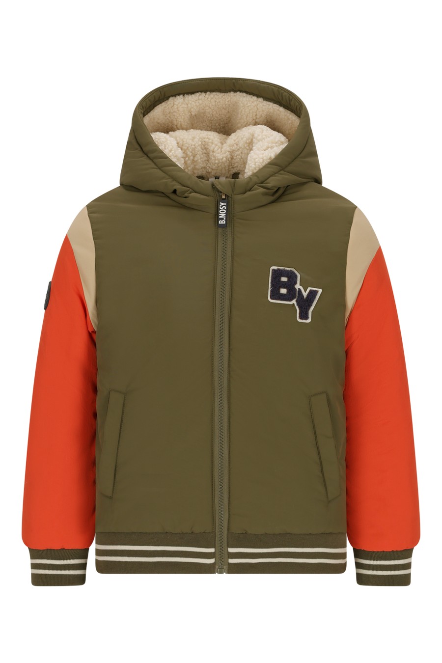 B.nosy boys winterjas Joshua military green
