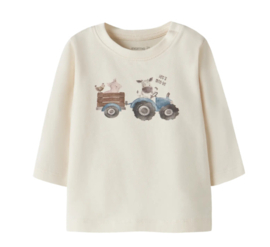 Name it baby Laudris longsleeve antique white