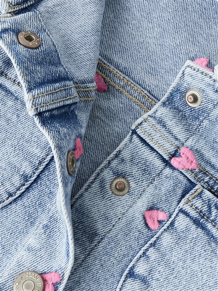 Name It Felisa denim jacket light blue bleached