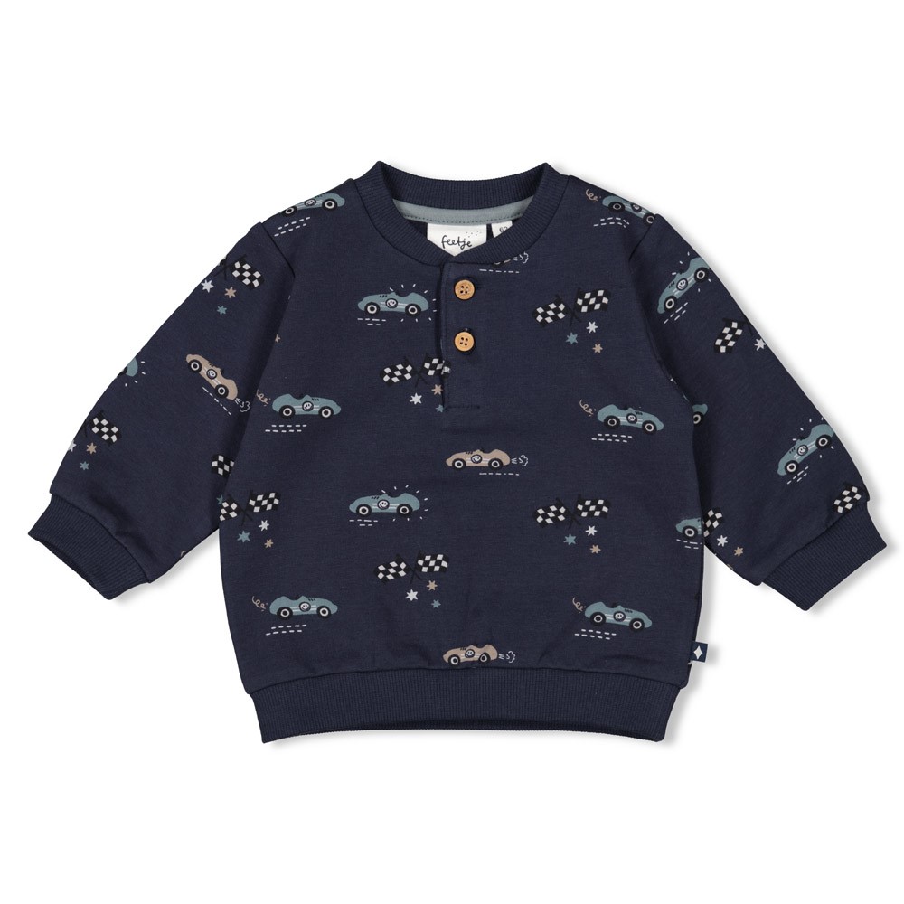 Feetje sweater aop Let's go!