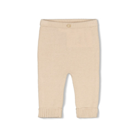 Feetje broek gebreidt zand The Knits