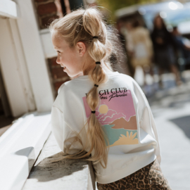 No Way Monday sweater loose fit offwhite