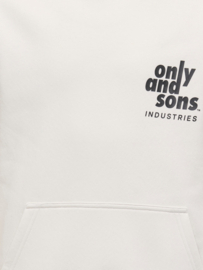 Only & Sons Hudson hoody Cloud Dancer Industries