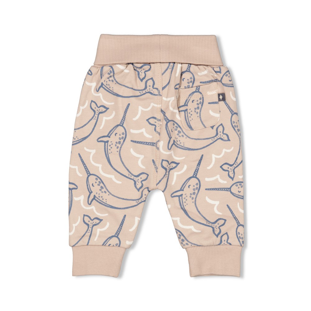 Feetje broek aop Narwal
