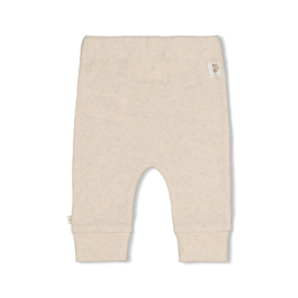 Feetje broek rib offwhite melange Over the Moon for you