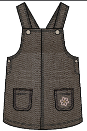 Bess dress Annelot coffee brown
