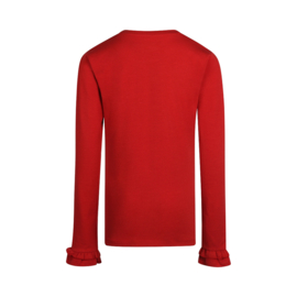 No Way Monday t-shirt ls red