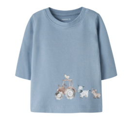 Name it baby Laudris longsleeve ashley blue