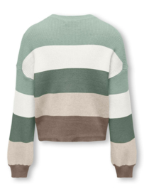 Kids ONLY sweater kogsandy silt green