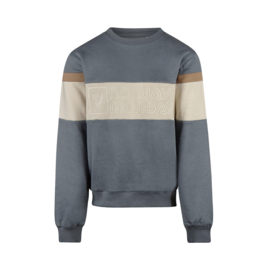 No Way Monday sweater mid blue