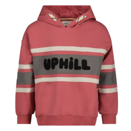 Sturdy hoody oversized rood Mountain Top