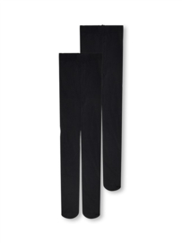 Kids ONLY panty 40 den kogSaga 2-pack black