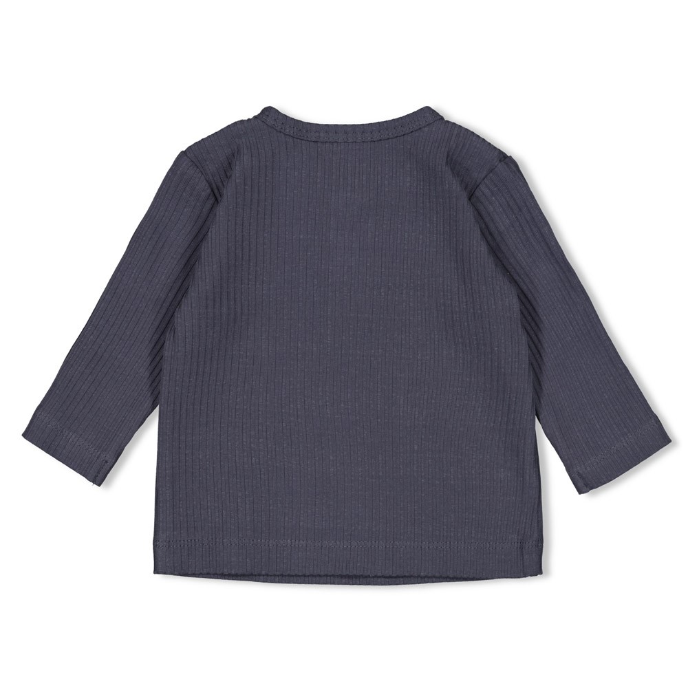 Feetje longsleeve rib Narwal