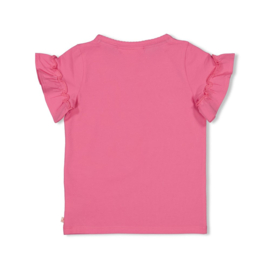 Jubel t-shirt roze Berry nice