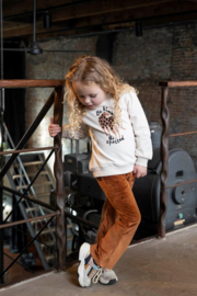 Jubel flare broek rib Color me Panther