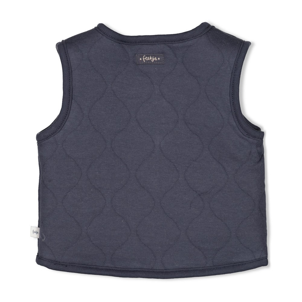 Feetje omkeerbaar teddygilet Narwal