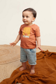 Bess short jog denim light washed