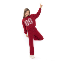 No Way Monday jogging trousers wide leg Sun-dried tomato