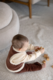 Dirkje waistcoat brown