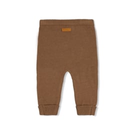 Feetje broek gebreidt bruin The Knits