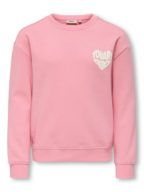 Kids ONLY sweater Ditte sea pink
