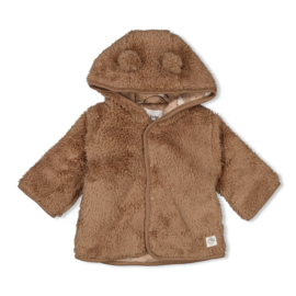 Feetje teddyjasje met capuchon omkeerbaar Hedge Hugs