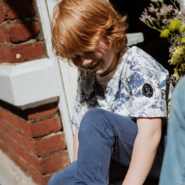 No Way Monday t-shirt loose fit offwhite