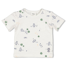 Feetje t-shirt aop offwhite Rock My Boat