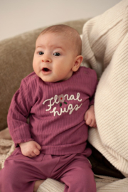 Feetje longsleeve rib berry Afternoon Thea