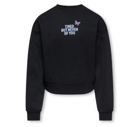 Kids ONLY sweater kogHima black crew tired
