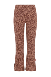 B.nosy girls Phea flared pants leopard aop dots